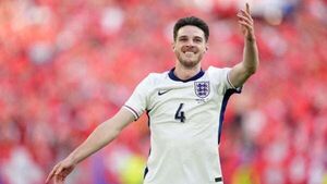 Declan Rice ready to ‘run through a brick wall’ as England seek Euro 2024 glory Declan Rice ready to ‘run through a brick wall’ as England seek Euro 2024 glory