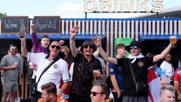 England fans spend thousands to reach Berlin in hope of witnessing ‘history’