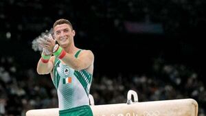 Olympics day one: Rhys McClenaghan storms into pommel horse final Olympics day one: Rhys McClenaghan storms into pommel horse final