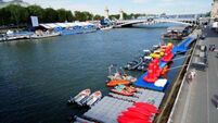 Olympic triathlon under way after days of Seine water quality concerns