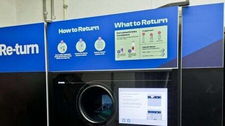 Over 347 million drinks containers returned in first six months of deposit return scheme