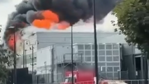 Gardaí and Fire Brigade at scene of fire in North Dublin Gardaí and Fire Brigade at scene of fire in North Dublin