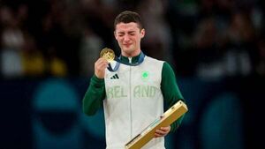 Rhys McClenaghan calls it a 'dream well-earned' after winning gold medal Rhys McClenaghan calls it a 'dream well-earned' after winning gold medal