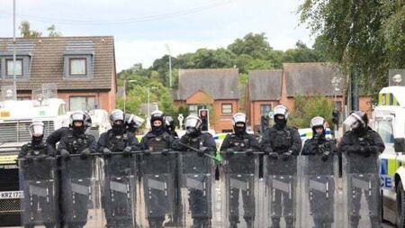 PSNI appeals to public after violent disorder