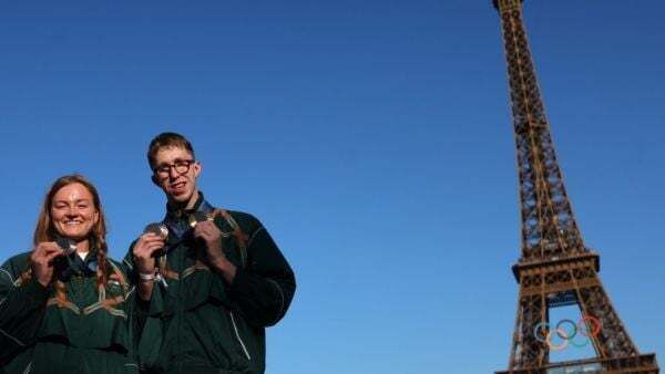 Olympics: Daniel Wiffen and Mona McSharry selected as Ireland's flagbearers for closing ceremony