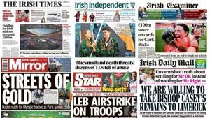 What the papers say: Monday's front pages What the papers say: Monday's front pages