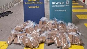 Arrested men released after cocaine worth €7.2m seized at Rosslare