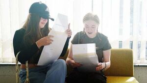 Scenes of joy and shock among Leaving Cert students