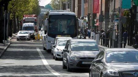 New transport plan for Dublin city centre faces first rush hour test