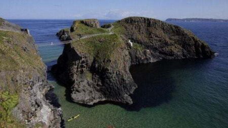 Man in his 80s airlifted after fall near Carrick-a-Rede rope bridge