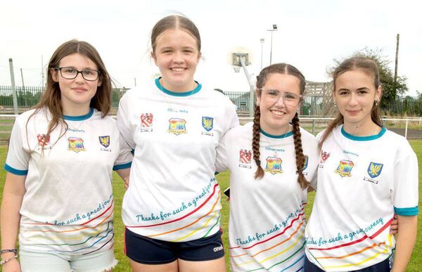 Lilly Mae Conroy, Ciara Kearns, Emma Connolly and Ruby Bancroft