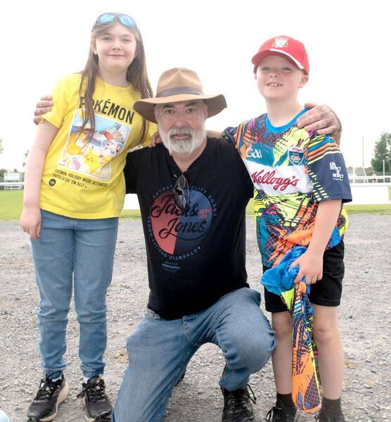 Mary Kate and Declan Kavanagh with Tadhg Oakley
