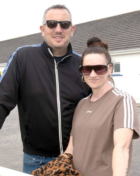 John Crampton and Emma Coogan