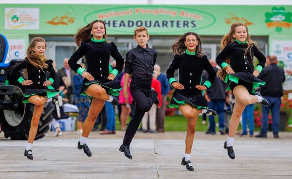 Members of the Lynam School of Dance at the National Ploughing Championships launch. Members of the Lynam School of Dance at the National Ploughing Championships launch.