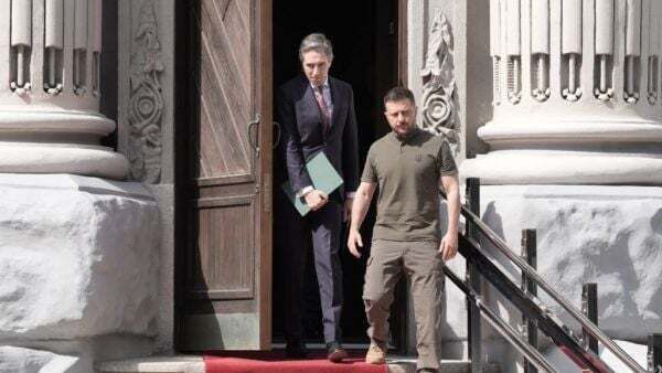 Harris criticises Russian ‘terrorism and barbarism’ during Ukraine trip
