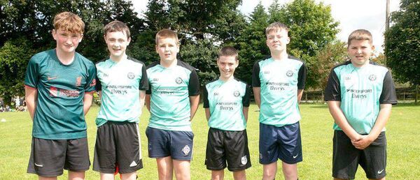 13/14s group at the T&amp;S Utd FAI Summer Camp