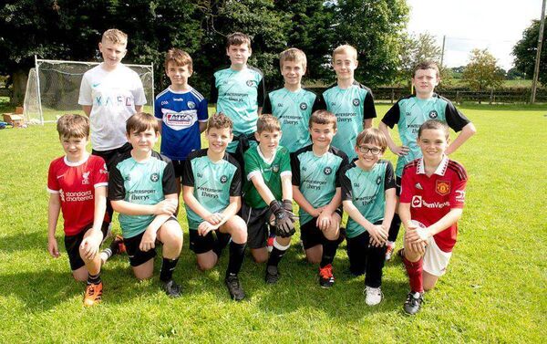 11/12s group at the T&amp;S Utd FAI Summer Camp