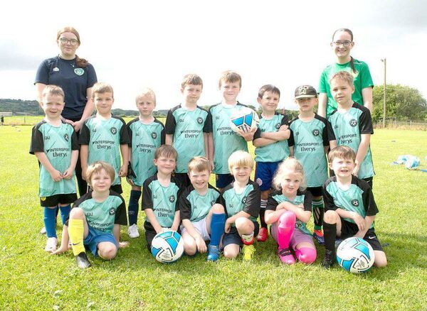 6/7s with Roisin Devoy and Charlotte Lalor at the T&amp;S Utd FAI Summer Camp