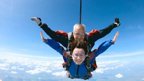 Some of our brave parishioners are doing a sky dive this year to raise money for the church. Some of our brave parishioners are doing a sky dive this year to raise money for the church.