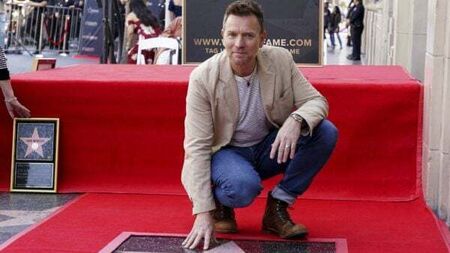 Actor Ewan McGregor ‘very touched’ as he gets Hollywood Walk of Fame star