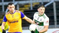 The Portlaoise goal rush swamps the Saints 