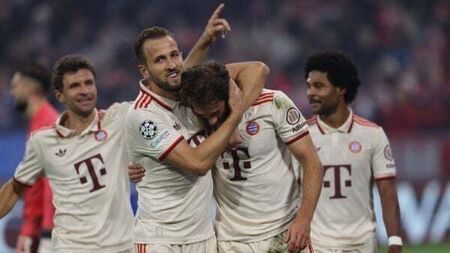 Harry Kane scores four as Bayern crush Dinamo Zagreb 9-2