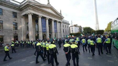 16 people charged following anti-immigration protests in Dublin