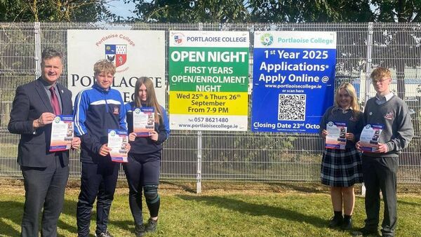 Portlaoise College to hold Open Nights this week