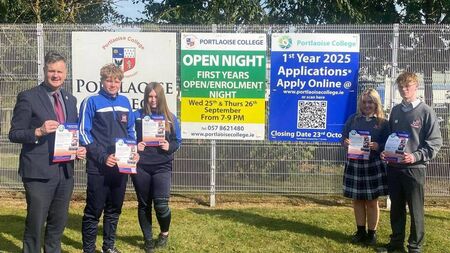 Portlaoise College to hold Open Nights this week
