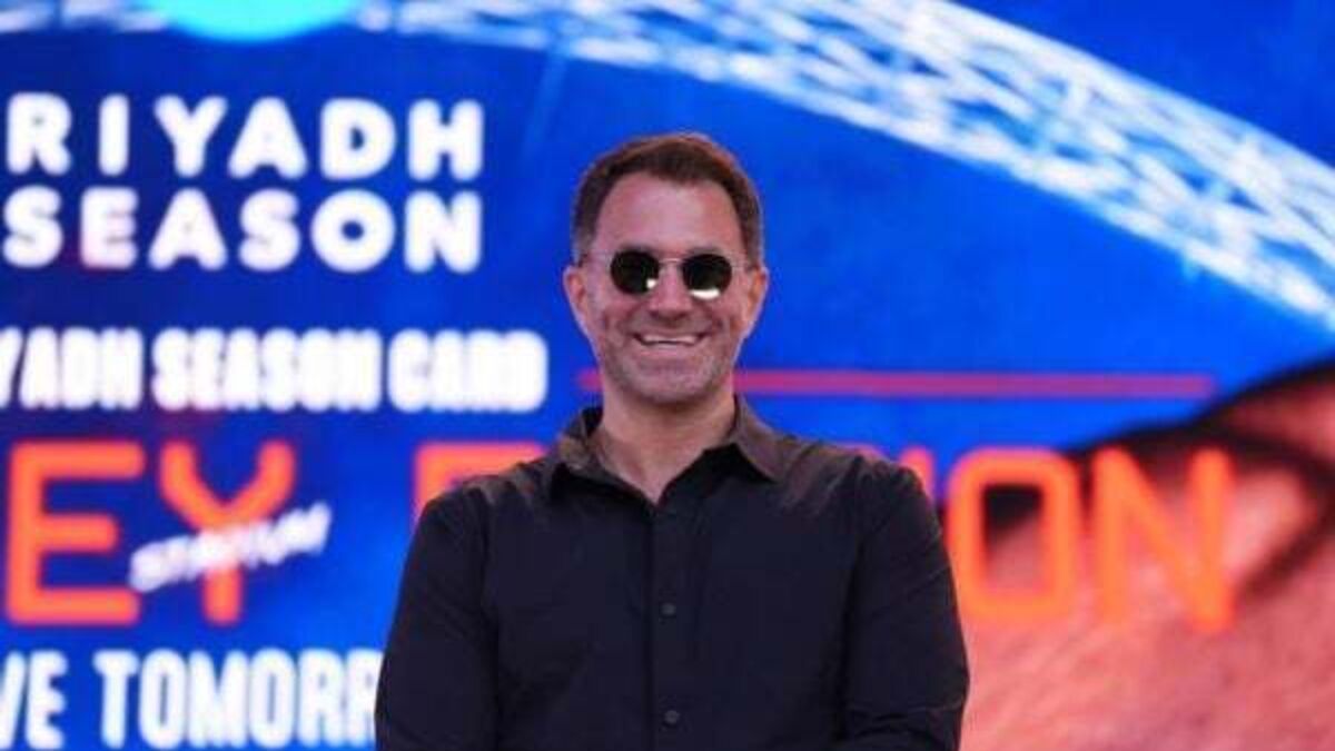 It’s a sign of respect – Eddie Hearn defends playing Saudi anthem at Wembley