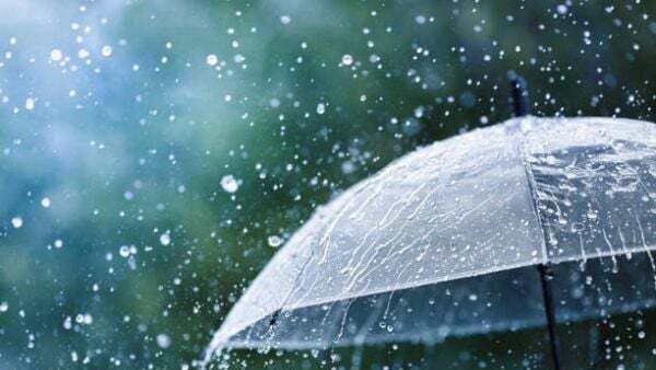 Status Yellow wind and rain warning issued for two counties