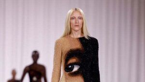 Balmain blends beauty and fashion in ‘power face’ show