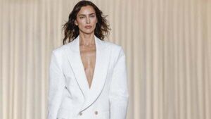 Irina Shayk turns Eighties’ punk into ‘quiet luxury’ at Vivienne Westwood