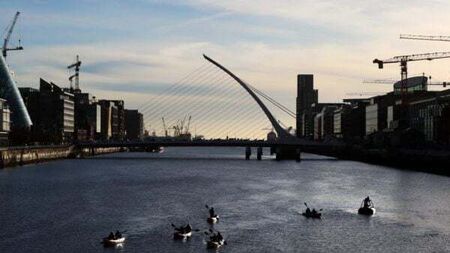 New bridge over Liffey at entrance to Irish National War Memorial Gardens will close daily