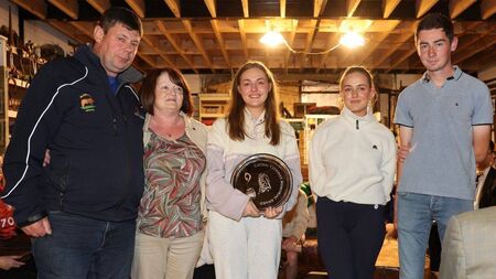 Cathal Clooney Memorial Award presented at Spink Comhaltas awards night