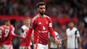Bruno Fernandes has red card during Man United loss to Tottenham overturned Bruno Fernandes has red card during Man United loss to Tottenham overturned