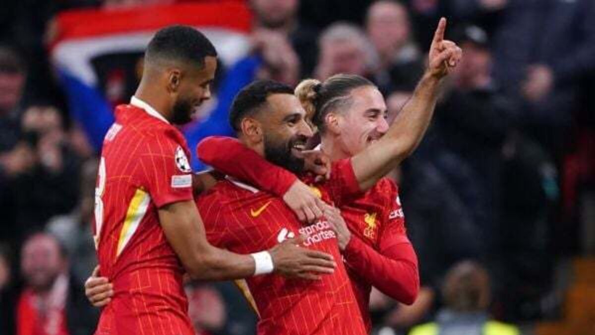 Mohamed Salah settles Liverpool nerves in Champions League win over Bologna