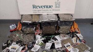 1,900 weapons and 235kgs of drugs seized in post centre last year