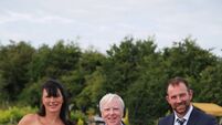 Landlocked beach resort hosts its first wedding on TV show 
