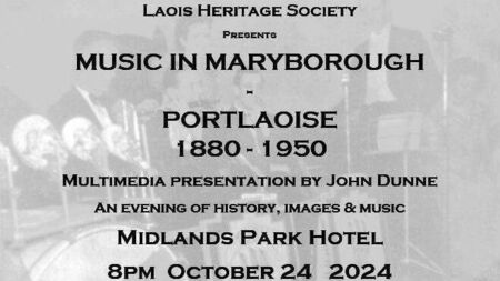 Record crowds attend talk on Hidden Portlaoise