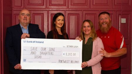 Laois suicide prevention charity benefits from Welly-throwing competition 