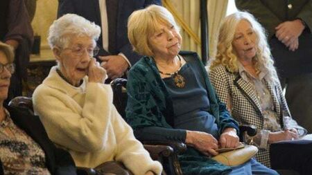 Higgins hails ‘tenacity’ of Stardust families at Áras reception