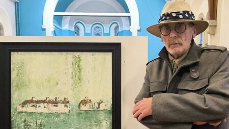 Famous faces come to lifeat Laois veteran artist's striking exhibition in Bloom HQ