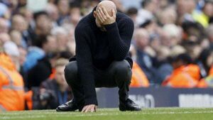I’m an emotional man: Pep Guardiola embarrassed by his touchline reactions I’m an emotional man: Pep Guardiola embarrassed by his touchline reactions
