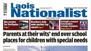 Inside this week's Laois Nationalist Inside this week's Laois Nationalist