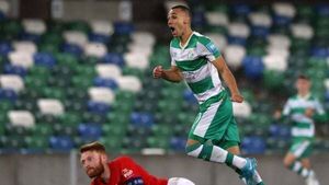 Shamrock Rovers ease to dominant win over Larne amid reported sectarian chanting Shamrock Rovers ease to dominant win over Larne amid reported sectarian chanting