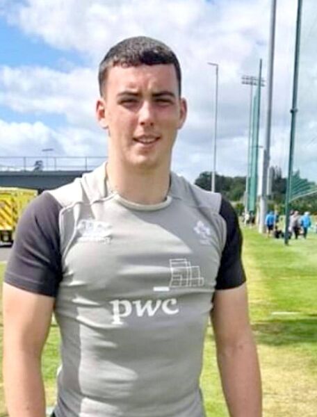 Cian Butler who has been selected on the Irish U/18 Clubs squad for the upcoming tour to Italy