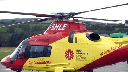 Woman airlifted to hospital after being seriously injured in collision