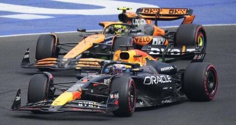 Max Verstappen qualifies ahead of title rival Lando Norris for Mexico Grand Prix