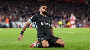 Mohamed Salah equaliser denies Arsenal victory against title rivals Liverpool Mohamed Salah equaliser denies Arsenal victory against title rivals Liverpool